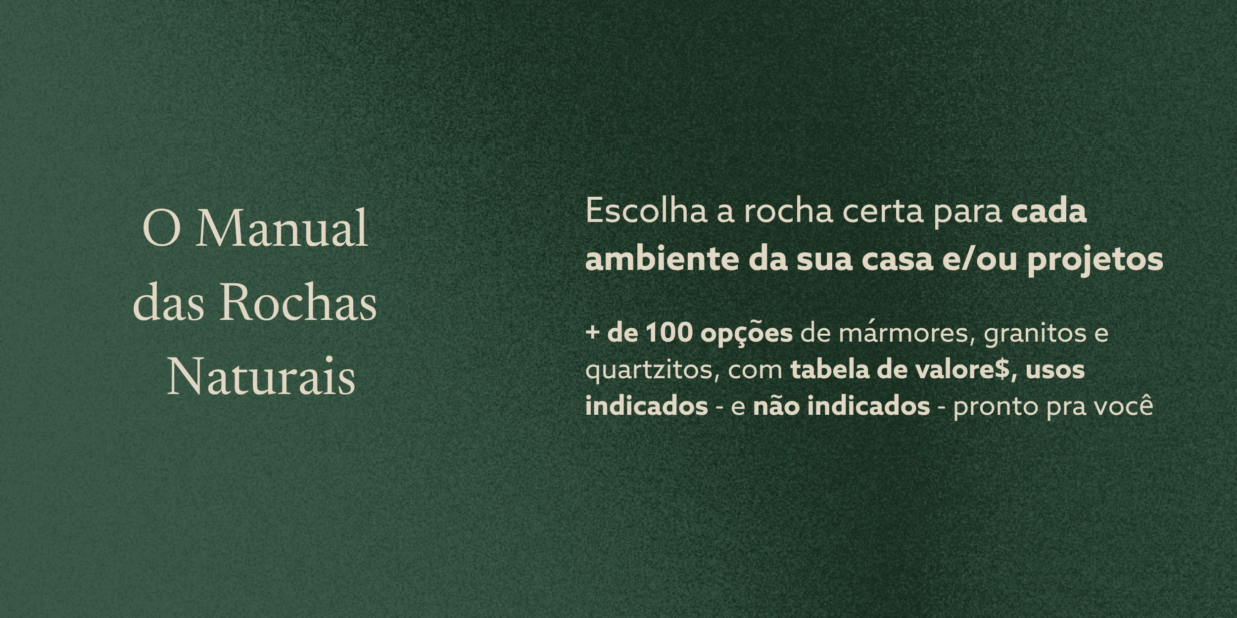 Manual das Rochas Naturais